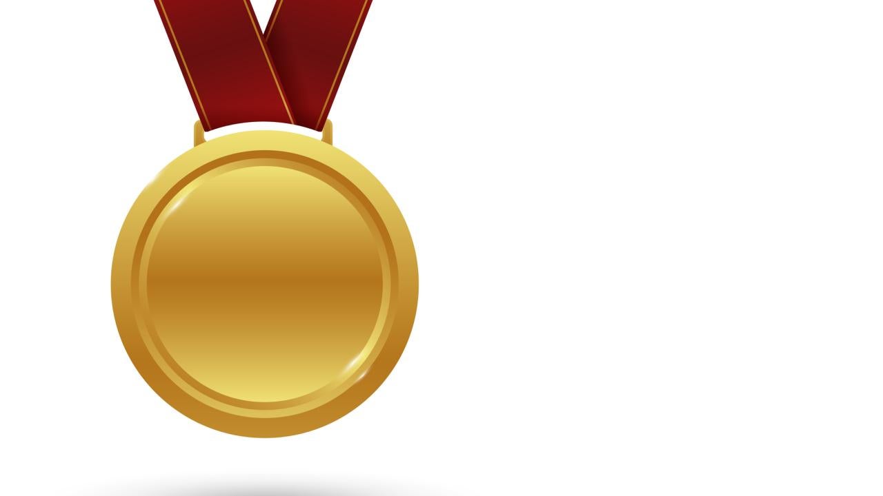 Gold Medal illustration