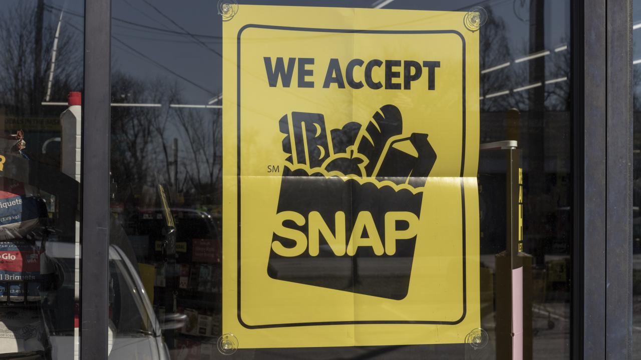 Sign in window for SNAP