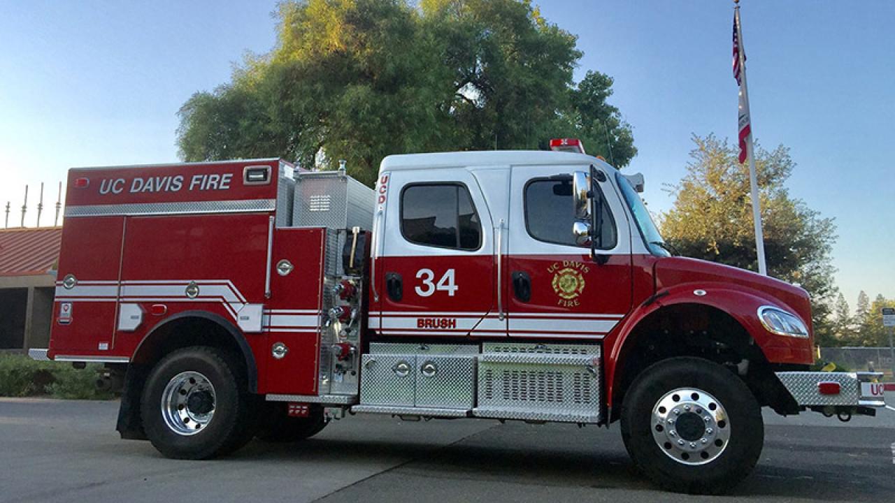 UC Davis Fire Brush Truck 34