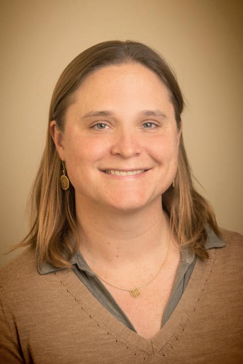 Head shot of climate change economist Frances Moore