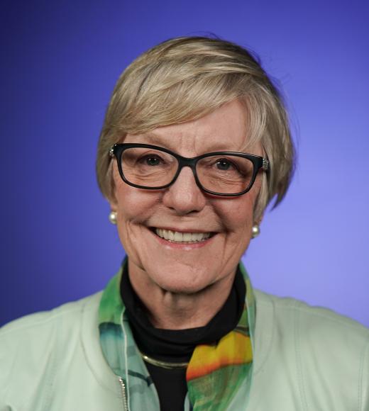 A portrait of Diana Farmer at UC Davis