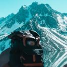 UC Davis student Vostok Bernal snapped this photo of the mountains of Caj&oacute;n del Maipo in Chile (Vostok Bernal)