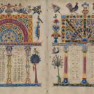 Illustrated "Canon Table Page" from the Zeytun Gospel