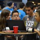 School kids program robot