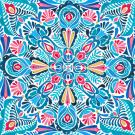 Mandala-like art by Zsofia Penzvaltó