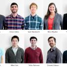 Grad Slam finalists: M. Pollack, O. Hafez, S. Westreich, M. Mueller, Y. Zhang, A. Schmidt, M. Huh, T. Rehman, D. Gibson, C. Fish