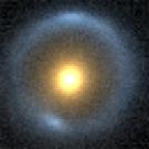 Image of concentric circles yellow/white in the middle