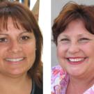 Contest winners Melody Benson and Betti Clark