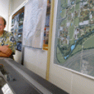 Chris DiDio is creating a &ldquo;green map&rdquo; of the campus that will highlight its natural and cultural resources.

