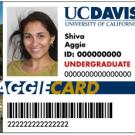 Photo: Student AggieCard (front)
