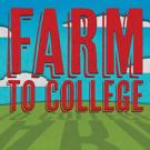 Graphic: Farm to College logo