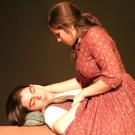 Daniel Reano-Koven and Bridgitte Davis appear in Brigid's Reign in the THIRDeEYE Theatre Festival.