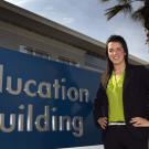 Jaime Mathews is one of the Sacramento Working Professional MBA students who will take classes at the Education Building on the UC Davis Sacramento campus next spring.