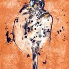 Image: Rick Bartow's Kestral with Horizon, 2008, monotype