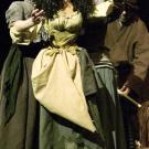 Allison Minick and Laura Snell bring Don Quixote character Aldonza to life in the UC Davis production of Man of La Mancha.