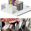 Graphic and photo: Dockable Shelter rendering, Soulcraft Clothing