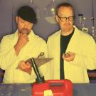 Mythbusters: Jamie Hyneman, left, and Adam Savage