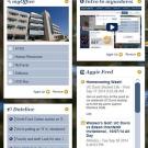 Screen shot: Tile view of the new myucdavis website for faculty and staff