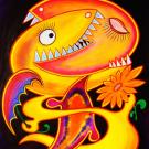 Art: Alexander Kozik's "Rendezvous," 2010, watercolor, 14 inches by 10 inches