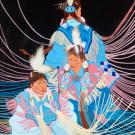 Image of artwork: Ruthe Blalock Jones' "Shawl Dancers," 2004