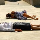 Anatoly Soshilov and Randee Paufve perform in Spasm, one of ShadowLight&rsquo;s two premiere works.