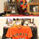 Photos (2): Two of the community altar installations at TANA