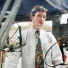 Andy Jones dons on one of his many campus hats as host of Dr. Andy&rsquo;s Poetry and Technology Hour, which airs Wednesday evenings. The UC Davis alum and writing program lecturer also is a driving force behind  the campus&rsquo;s computer-aided instru