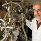 Anthony Wexler with machine