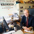 Photo: Larry Berman in his office