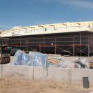 Lecture hall under construction