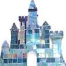 Photo: Jennifer Rutherford's "Castle" glass mosaic