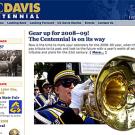Photo: screen capture of part of the centennial Web site