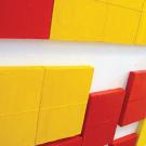 Red and Yellow (detail), by Chau Thuy Huynh