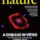 Cover of the journal Nature