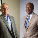 Sacramento Mayor Darrell Steinberg and UC Davis Chancellor Gary S. May.