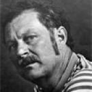 Photo: Roy De Forest's portrait, side angle