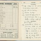 Photo: Page from a diary