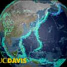 Graphic: image of the earth with lights lining the coast of Asia