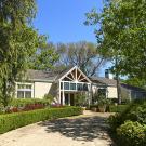 The exterior of the Chancellor's Residence at UC Davis