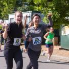 Runners having fun in Stride for Aggie Pride 2017.