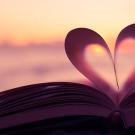 Heart in book