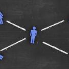 Social distancing diagram