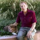 Image from video: Benjamin Hart and dog