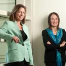 Photo: two women posing together