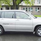 Photo: Gray Toyota SUV parked on campus
