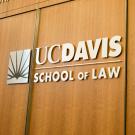 A logo for the UC Davis School of Law.