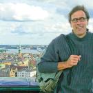 Photo: Meyer award recipient Jeff Loux in Stockholm during one of his Summer Abroad programs.