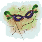 Graphic: Marti gras mask drawing