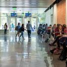 The east wing of the Memorial Union.