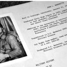 A section of Army Capt. John Barovetto&rsquo;s page in the Golden Memory Book, containing biographies of 134 Aggies lost in war.